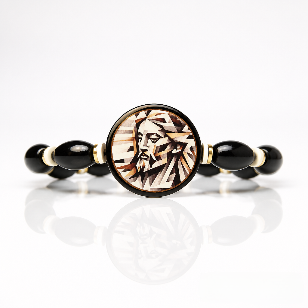 Natural wood hand rosary