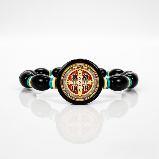 Turquoise Wood Rosary